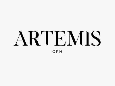 Logo Design for Artemis black and white branding design graphicdesign logo logodesign logotype minimal premium typeface typogaphy