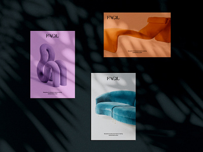FACIL Brand Identity branding branding concept furniture design interior layout logo visual identity