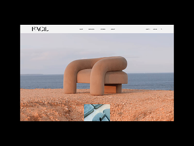 Facil Website Animation & Design animation branding furniture website interior transition ui ui design webdesign website concept