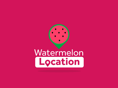 Watermelon logo art design branding