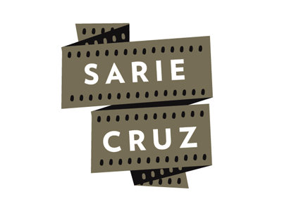 Sarie (WIP) business card film logo ribbon strip wip