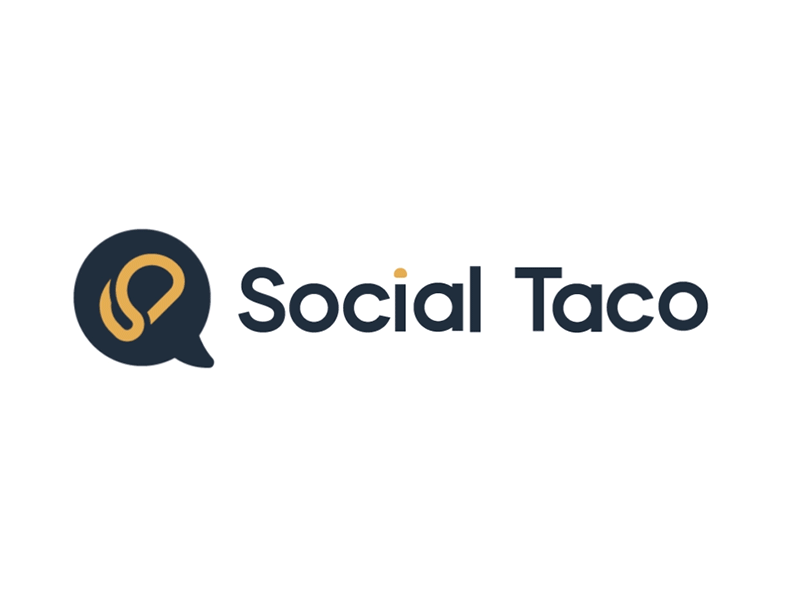 Social Taco Logo Animation aftereffects animated animation logo logo animation