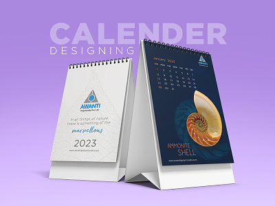 Calendar Design | Bright Pixel branding calender design customized calender graphic design illustration