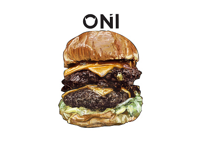 burger60 art burger design drawing food hungry illustration illustration art photoshop vector