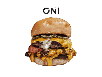 burger68 art burger design drawing food hungry illustration illustration art photoshop vector