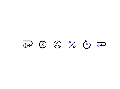 Simple finance icon brand identity finance icon icon set icongraphy illustration line art mordern simple ui ux