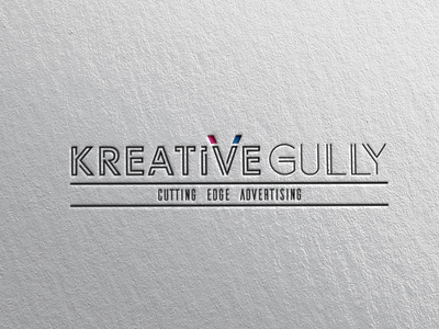 Kreative gully logo 3d mockup branding design graphic design illustration logo logodesign marketing mockup design mockups