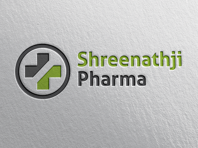 Shreenathaji Pharma logo 3d logo 3d mockup branding illustration logo logo design marketing mockup mockup design rextertech shreenathaji pharma logo shreenathaji pharma logo