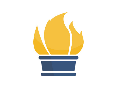 Torch icon illustrator indiana