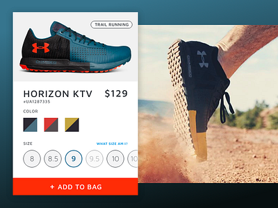 Daily Ui 012 ECommerce Shop adobe xd dailyui dailyui012 dailyuichallenge ecommerce mobile shoes shop ua under armour user interface ux