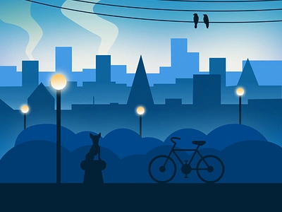 Escape aarhus affinity affinitydesigner amsterdam background bike cityscape copenhagen denmark design dogs illustration illustration design layers lifestyle minimal rotterdam vector web website