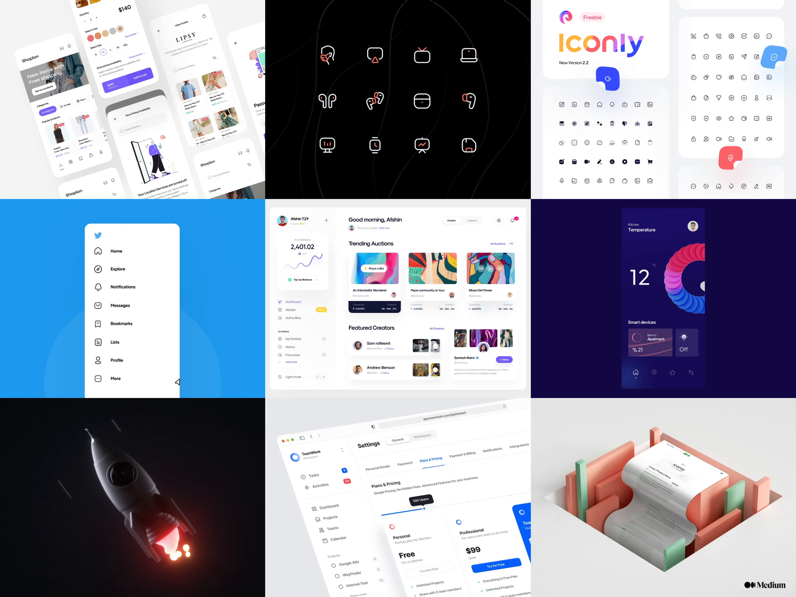 Top 9 Piqo Design 2021 by Piqo Studio on Dribbble