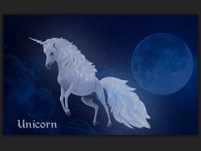 Unicorn creative illustration photo photoshop processing
