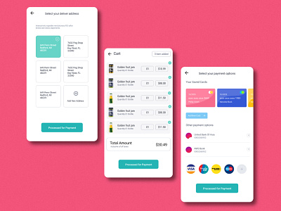 Mobile wallet UI app branding icon illustration logo minimal typography ui ux web