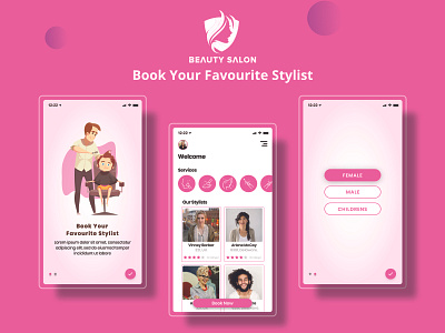 Salon App Concept