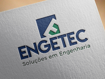 Engetec Brand branding design logo typography