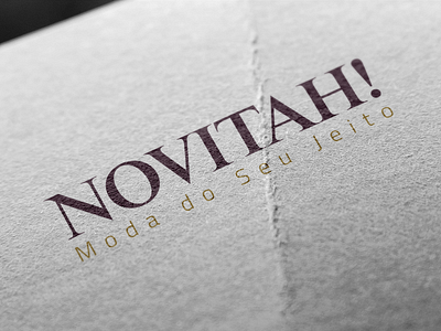 Novitah Brand branding business design logo mockup store design typography