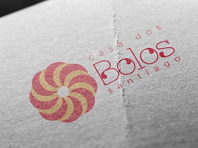Casa dos Bolos - Visual Identity branding business cake shop design golden ratio logo mockup