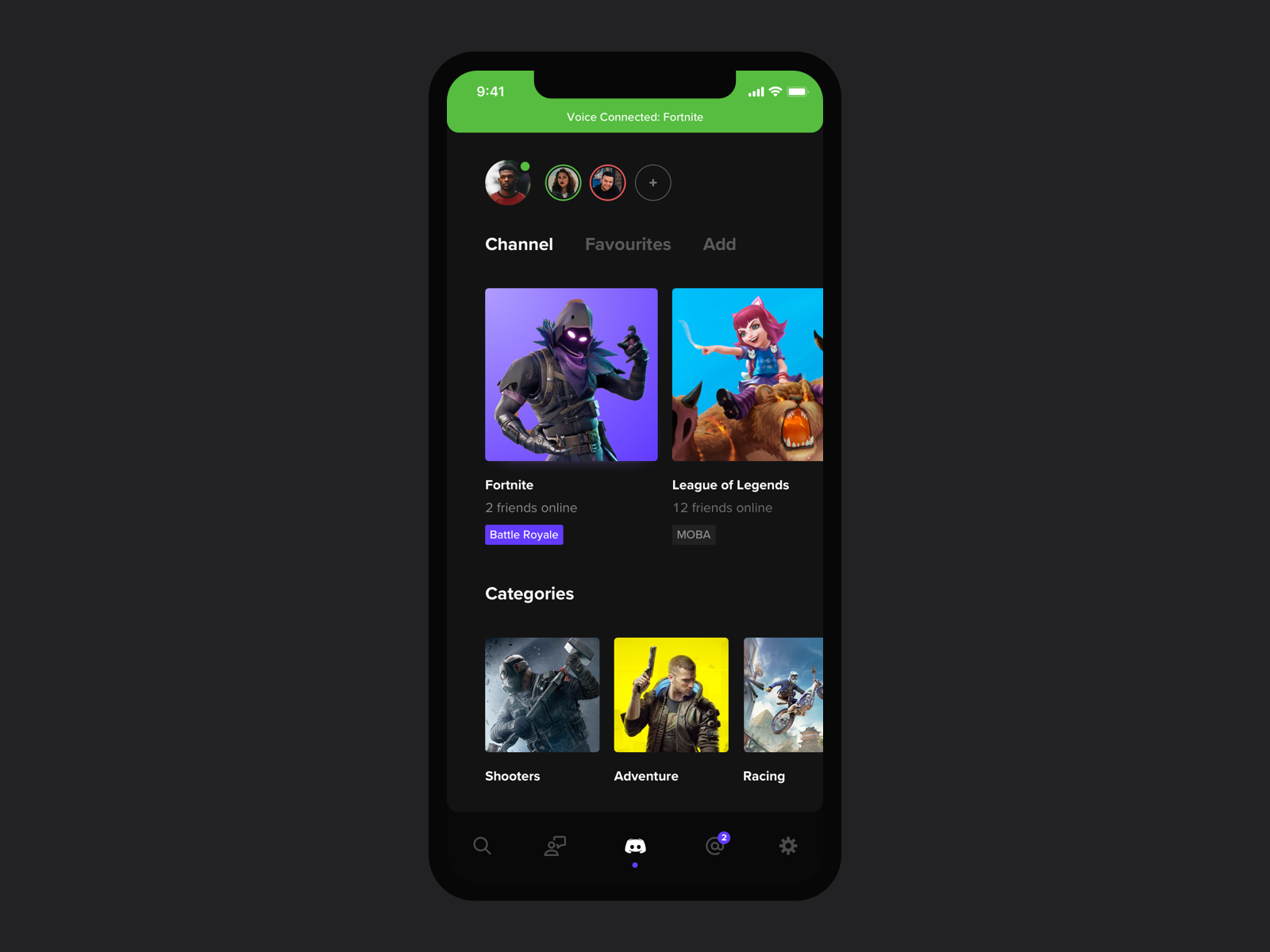 discord mobile site