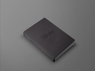 Free High Detailed HardCover Book Mockup