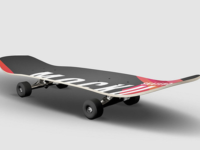 Free Skateboard Mockup PSD