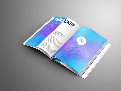 Free Brochure and Catalog Mockup in A4 and A5 formats