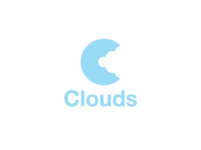Clouds Logo amazing architecture artwork awesome logo beautiful logo branding clean cloud computing clouds company logo cool design design illustration logo vector