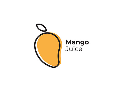 Mango Juice Logo amazing artwork awesome logo beautiful logo branding clean company logo concept cool design design fruit juice juice bar juice logo logo mango vector
