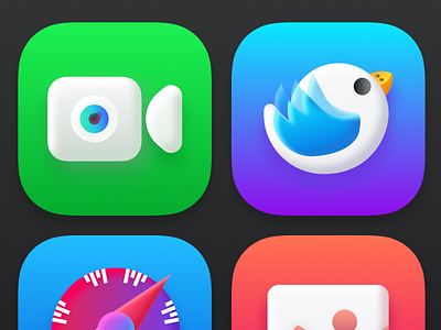 Muffin (iOS icons) app branding design graphic design icon icons illustration logo ui vector