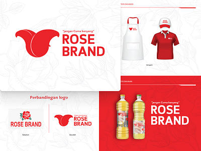 UNOFFICIAL REBRANDING ROSE BRAND brand branding corporate indonesianbrand logo logo design rosebrand