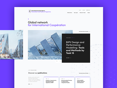 IEA — Branding / Homepage