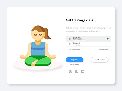 Enroll in yoga class