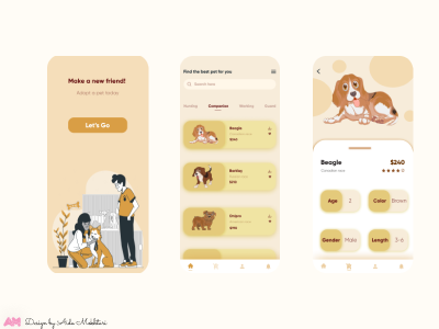 Pet Dog Shopping App