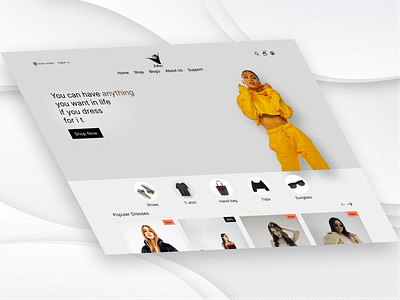 Fashion and Dress online shop | Ui Design app branding design designer graphic design mobile app online shop ui ui design web design