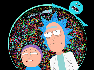 rickandmorty art artwork character design dreamcatcher illustration illustrator rick rickandmorty ricksanchez