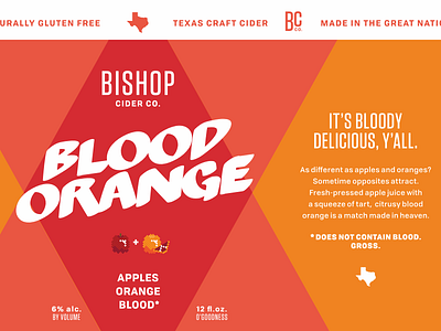 Bishop Blood Orange Cider