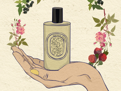 Interview fragrance illustration