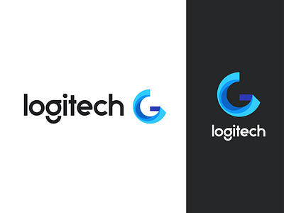 Logitech G Logo Redesign brand branding design logo rebranding redesign