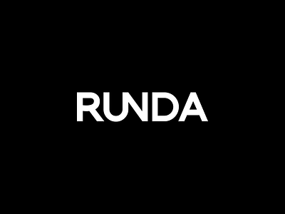 Runda Logo Design brand branding cloth design fashion logo online shop r shop store style wordmark