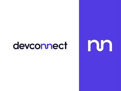 Devconnect Logo Design agency brand branding code company css design dev html illustration java javascript logo morocco php programing wordmark