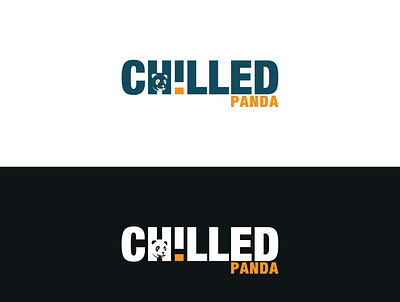 CHILLED 1 branding design flat icon illustrator logo minimal type typography vector