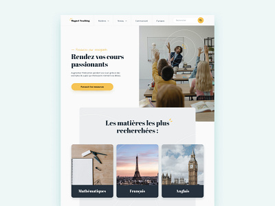 Magnet Teaching | Web Design Concept