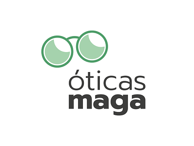 Óticas Maga - Branding branding design logo