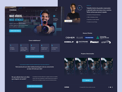 Landing Page - Léo Balderrama