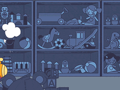 The Toy Store by Jonas Mosesson for Brikk on Dribbble
