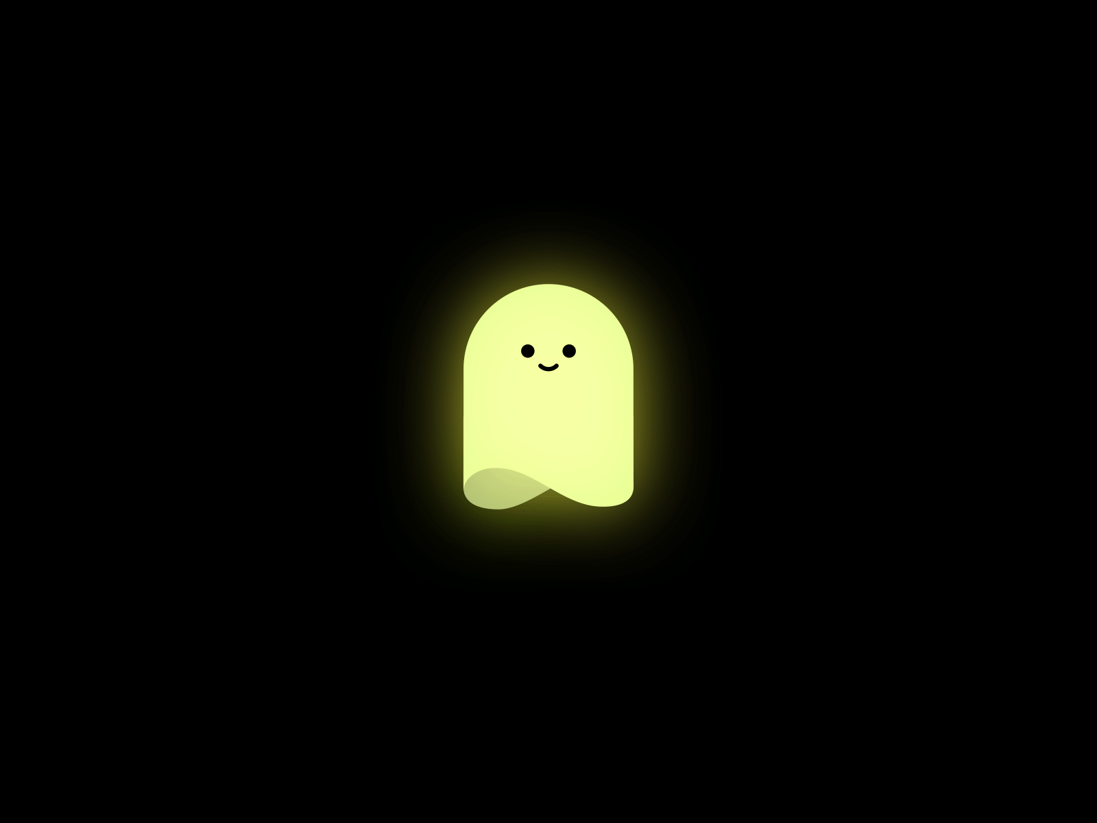 Spooked ya 2d animation character character animation character design flat ghost gif halloween illustration loop