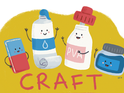 Craft editorial Illustration