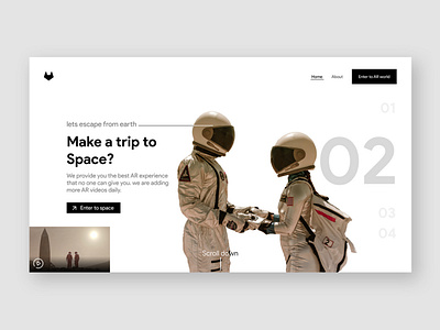 Space Travel #2 adobexd design figma flat graphic design ui ux web webdesign website websitedesign