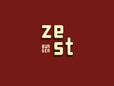 Zest Burger Logotype