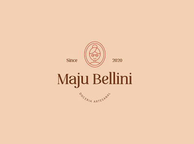 Maju Bellini - Logo branding branding design grandma grandmother illustration logo logotype vector